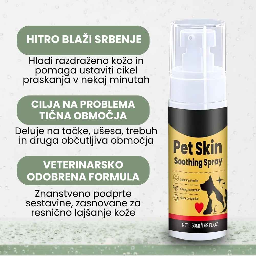 Veluna Veterinarsko odobren sprej za kožo psov