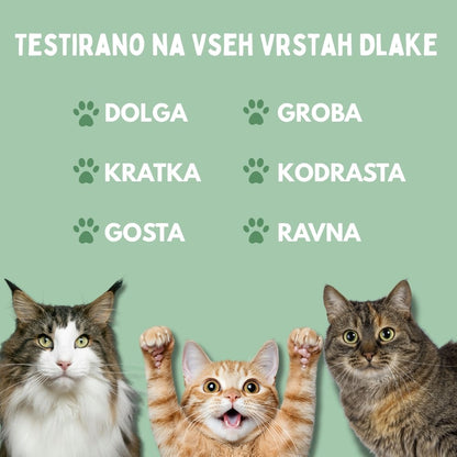 Veluna Steam Brush za mačke