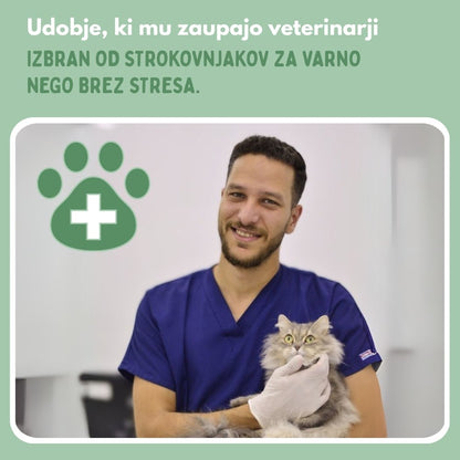 Veluna Steam Brush za mačke